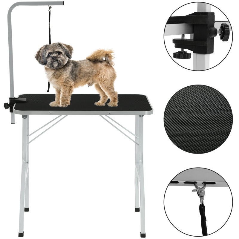 BestPet 30'' H x 19.7'' W x Metal Adjustable and Foldable Folding